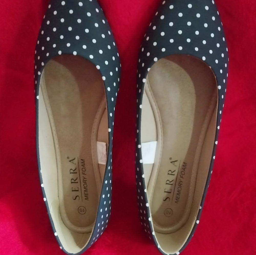 Blue and white Sierra flats